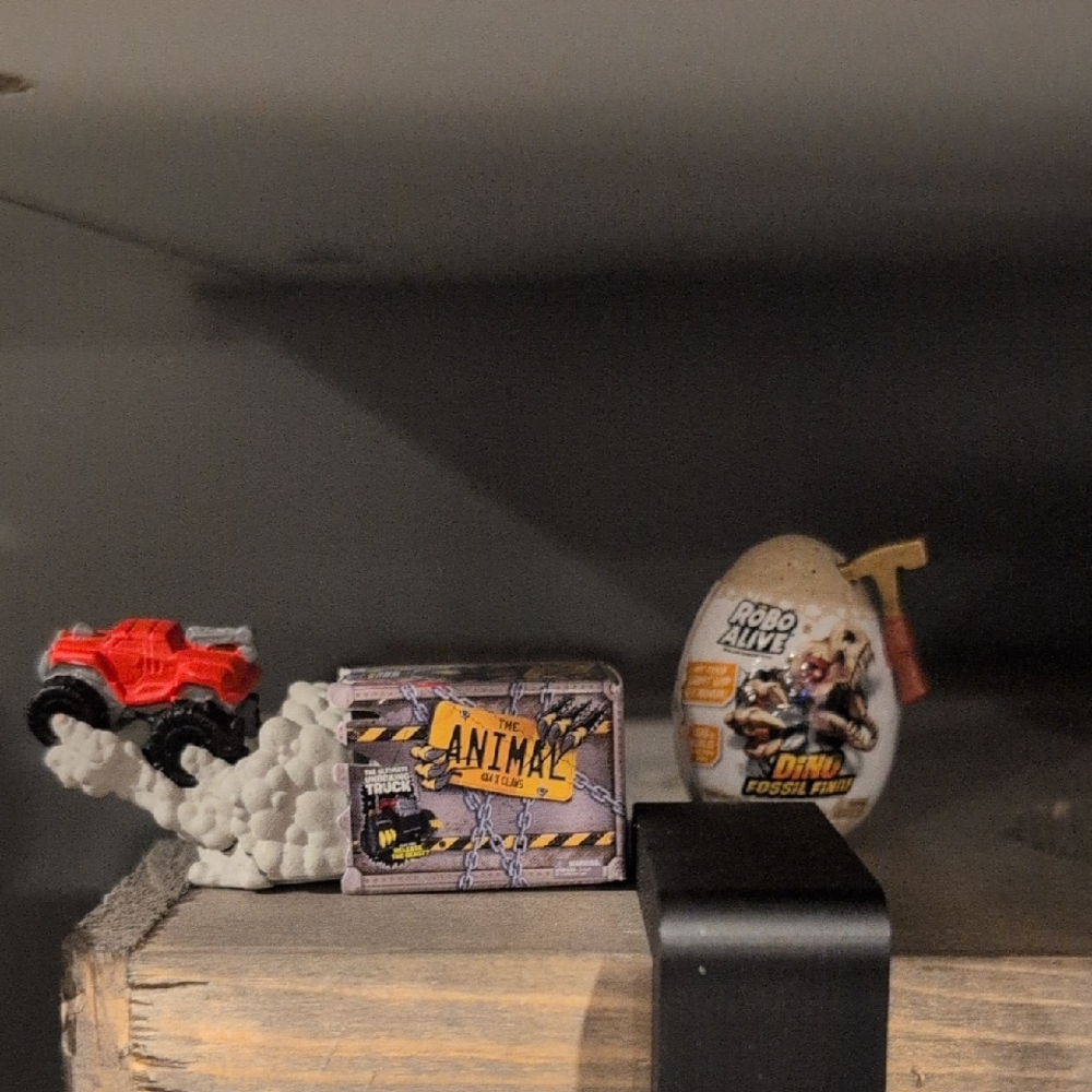 Red Toy Truck with Dinosaur Egg Mini Brand